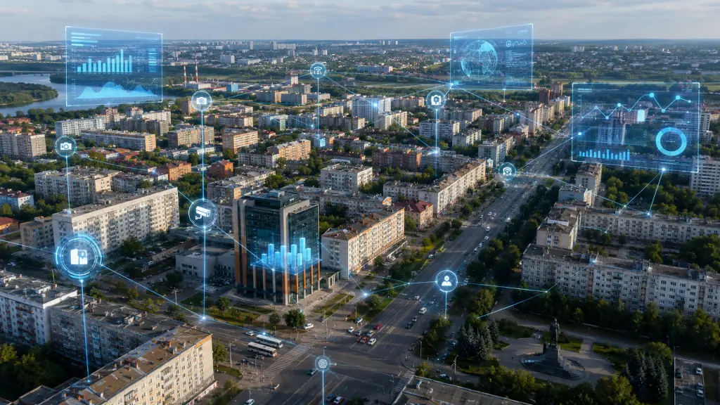 Умные города России в 2025 году: пять главных трендов